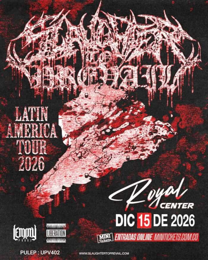Slaughter To Prevail en Bogotá