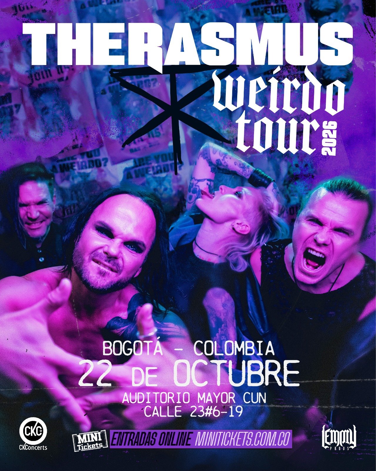 THE RASMUS EN BOGOTÁ